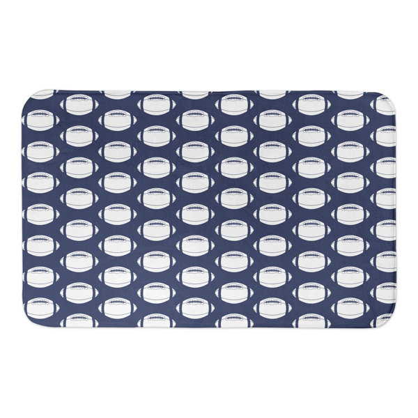 Red Barrel Studio® Football Bath Mat Wayfair